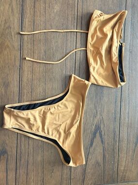 Somerfield Swim Mustard Yellow Bikini Set